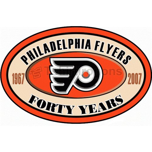 Philadelphia Flyers T-shirts Iron On Transfers N285 - Click Image to Close